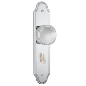 Fechadura 823/02 para Banheiro com Acabamento Cromado e Espelho de Aço Inox - 82321 - STAM