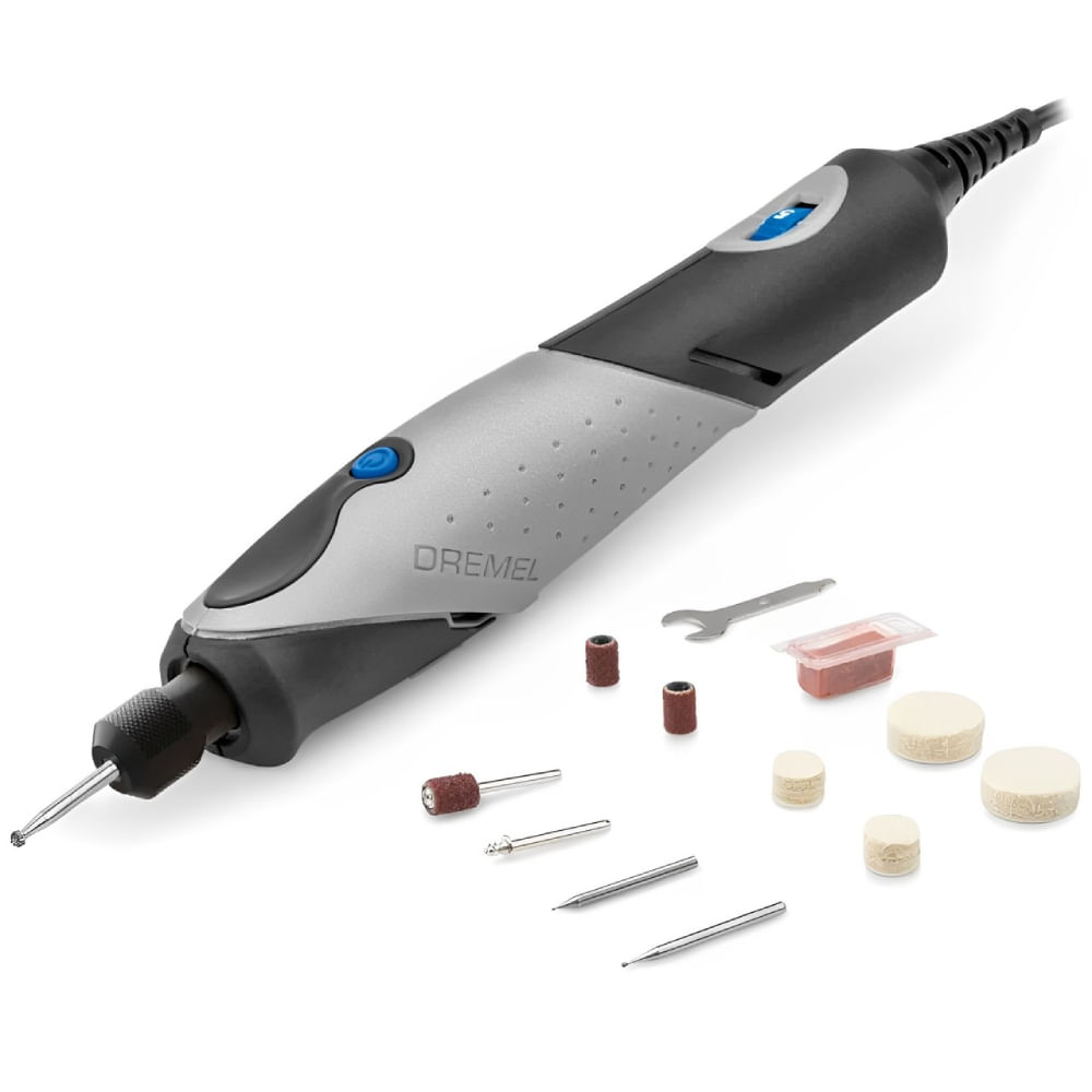 Imagem do produto Micro Retifica Elétrica Bivolt Kit com 11 Acessórios - F0132050NG000 - DREMEL