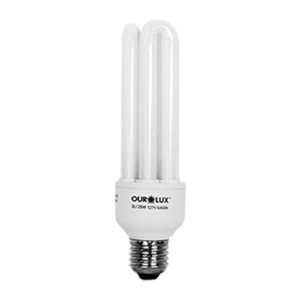 Lâmpada Eletrônica 3U de 15 Watts e 6400K - 04021 - OUROLUX