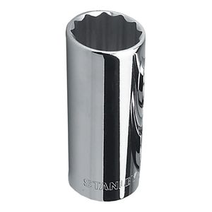 SOQUETE LONGO 1/2 ESTRIADO 25MM STANLEY 4-86-433