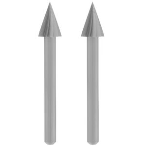 Escariador De Alta Velocidade Cônico De 6,4mm com 2 Unidades - 26150125AC000 - DREMEL