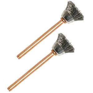 Escova em Aço Inoxidável 531 de 1/2"" para Limpeza com 2 Peças - 26150531AA000 - DREMEL