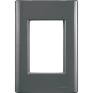 Placa Giz 3 Postos 4x2 Grafite - 57200058 - TRAMONTINA