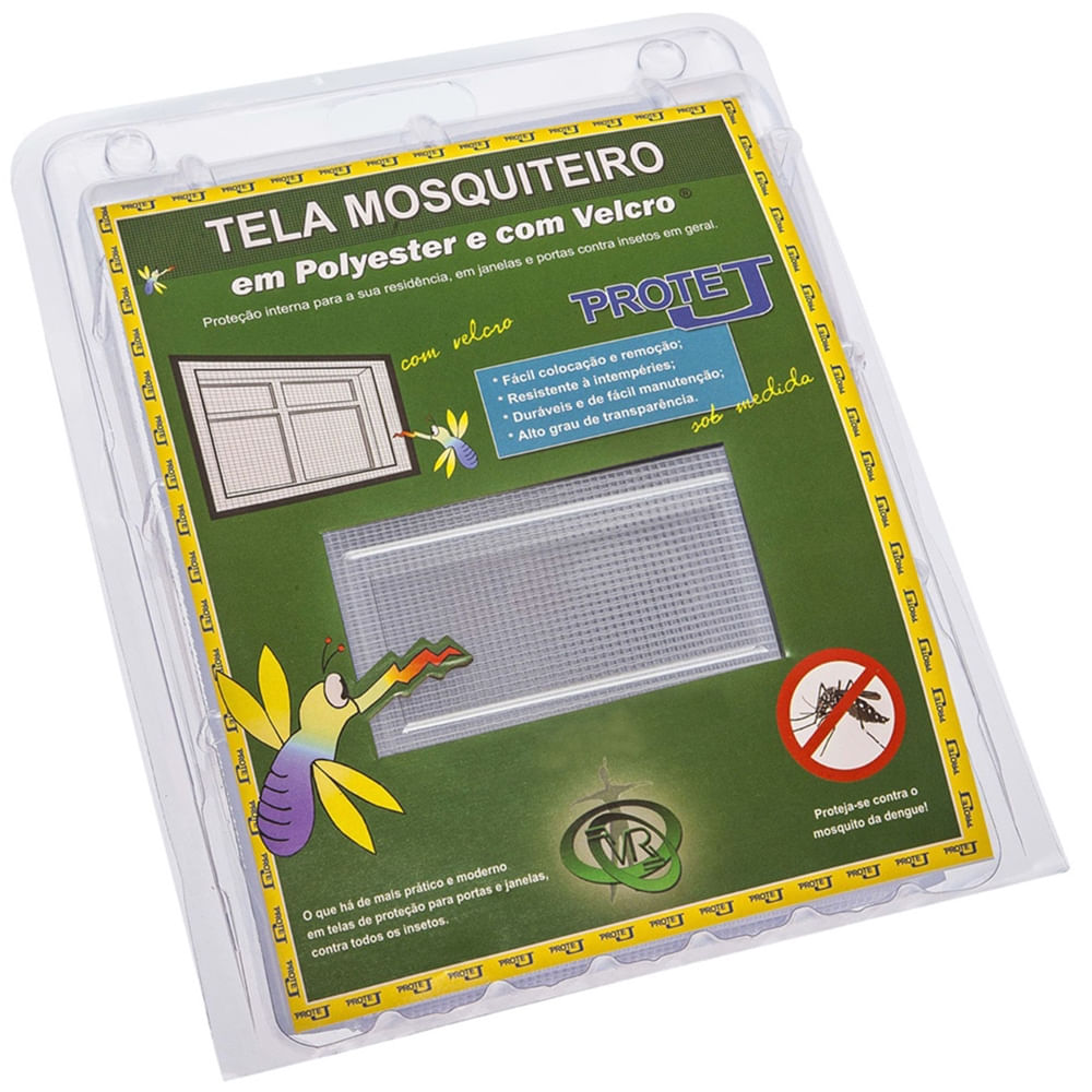 Imagem do produto Tela Mosquiteiro Cinza com Velcro - VICTORIA REGGIA