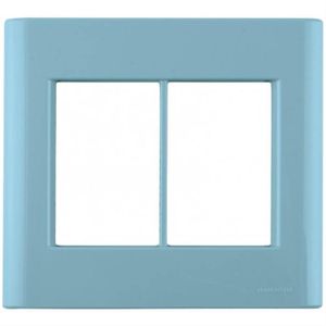 Placa Giz 6 Postos 4X4 Azul Jeans - 57200/075 - TRAMONTINA