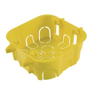 Caixa de Embutir Drywall 4x4 Amarela- 57500072 - TRAMONTINA