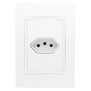 Conjunto Tomada 4x2 20A Horizontal - RVB-1000/30 - RAVENNA