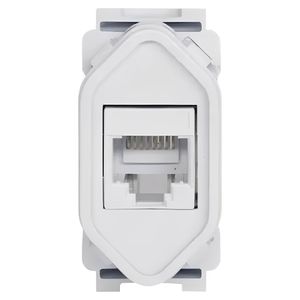 Módulo Tomada RJ45 Branco - RVB-1200/5 - RAVENNA
