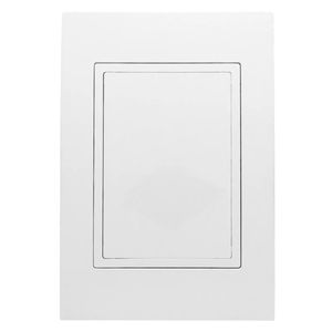 Placa 4x2 Cega com Suporte Branco - RVB-1300/42 - RAVENNA