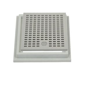 Ralo Grelha com Aro em PP 30x30 - 970PP30N - ODEM