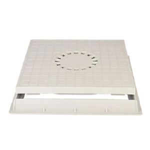 Tampa Sifonada com Aro PP 30x30cm - 981PP30E- ODEM