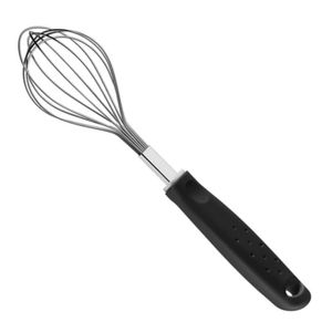 Batedor Manual Utilitá em Aço Inox com Cabo de Polipropileno Preto - 25624180 - TRAMONTINA