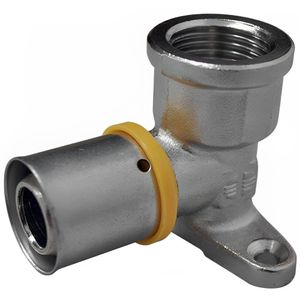 Cotovelo com Base Fixa 16mm 1/2"" - GCBF/162 - ASTRA