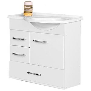 ARMARIO COZINHA SUSP 79,5CM 2GAV GAVETAO CURV BRNC