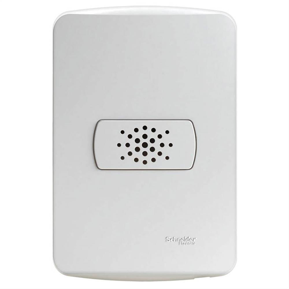Imagem do produto Conjunto Campainha Cigarra Miluz 127 Volts Branco - S3B66870 - SCHNEIDER