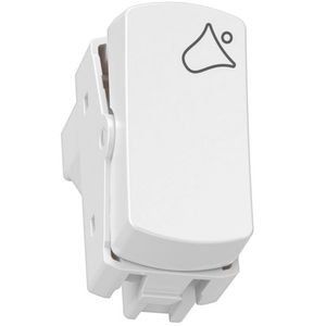 Módulo Pulsador de Campainha 10 Amperes 250 Volts 1M Branco Miluz - S3B72460 - SCHNEIDER