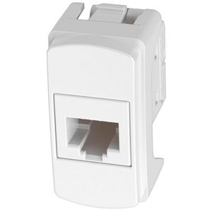 Módulo Tomada RJ45 8 Fios UTP CAT5E 1M Branco Miluz - S3B74100 - SCHNEIDER