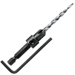 Broca Escareadora para Parafusadeira N°8 com Chave Hexagonal - A-99683 - MAKITA
