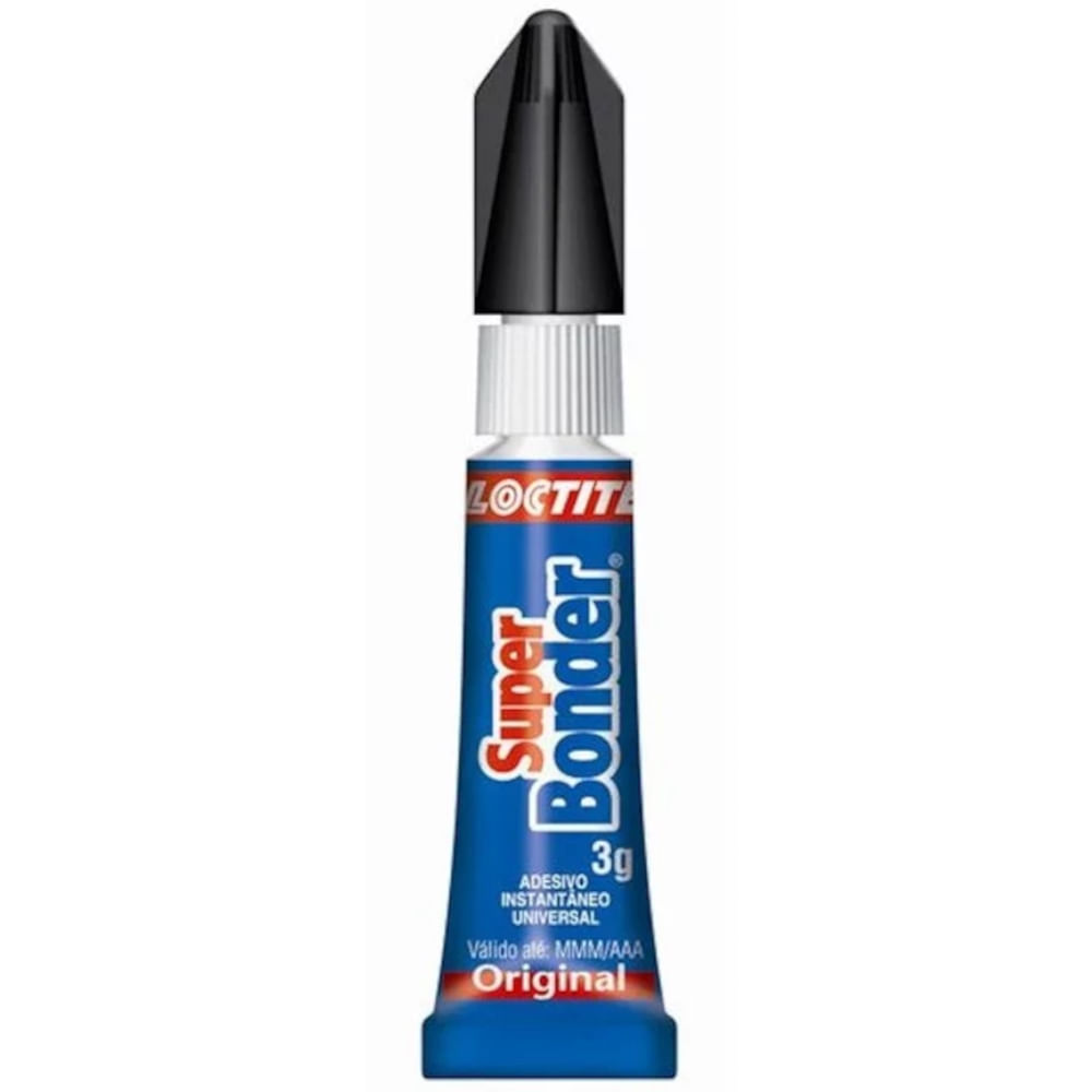 Imagem do produto Cola Instantânea Super Bonder 3 Gramas - 451 - LOCTITE