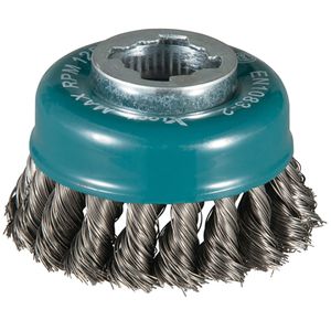 Escova de Aço Tipo Copo com Fio Trançado 80x0,35mm - D-73374 - MAKITA