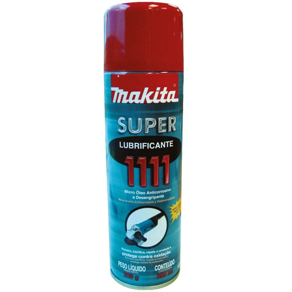 Imagem do produto Micro Óleo Super Lubrificante Anticorrosivo e Desengripante 300ml - 004201-0 - MAKITA