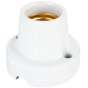 Receptáculo de Porcelana com Base - 8617 - BRASFORT