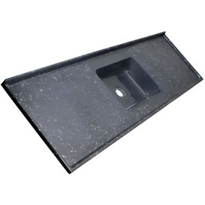 Pia Granitada Pré-Moldada 100x50cm Soft Ônix - N110030994 - CORSO