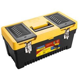 Caixa Plástica para Ferramentas com Bandeja Removível de 20 Polegadas - 43803020 - TRAMONTINA
