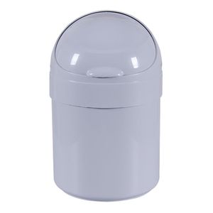 Cesto com Tampa Basculante 21cmX32,5cm Cinza - CT5/CZ2 - ASTRA