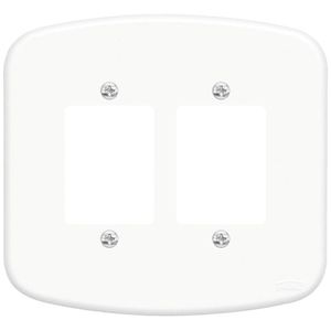 Placa Espelho 4"" x 4"" F33 Blanc - 0957 - FAME