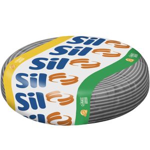 Cabo Flexsil 750 Volts 1,50mm Cinza com 100 Metros - 3.017 CZ - SIL