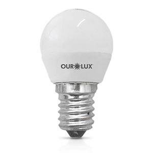 Lâmpada Superled Bolinha G45 de 4 Watts e 2700K - 20008 - OUROLUX