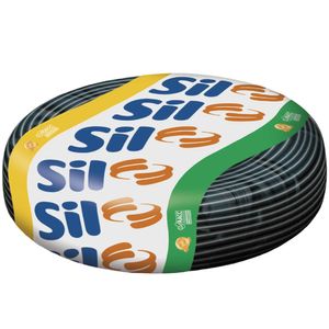 Cabo Flexsil de Cobre 1,50mm 750 Volts Preto com 100 Metros - 3.017 PT - SIL