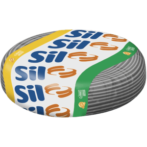 Cabo Flexsil de Cobre 2,50mm 750 Volts Cinza com 100 Metros - 00003.018.008.1.06 - SIL