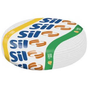 Cordão Flexível Paralelo 300 Volts 1mm² Branco com 100 Metros - 5.016.003.1.06 - SIL