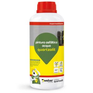 Pintura Asfáltica Acqua 1 Litro - 38013.14.34.056 - QUARTZOLIT
