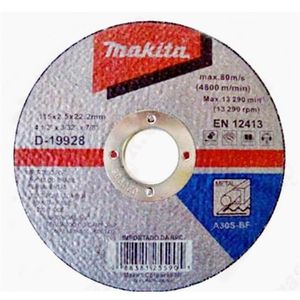 Disco de Corte 115mm para Metal - D-19928-10 - MAKITA