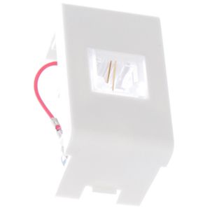 Módulo Tomada RJ11 2 Fios Branco Lunare - PRM47201 - SCHNEIDER