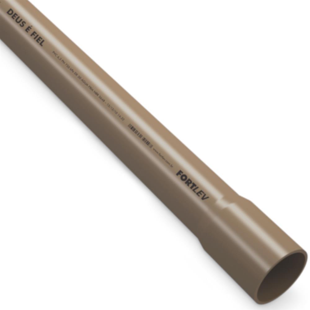 Imagem do produto Tubo Soldável 1.1/2"" 50mm 3 Metros - 10330501 - FORTLEV