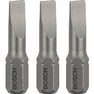Bits Fenda Extra Hard S0,8x5,6 25mm 3 Unidades - 2607001461000 - BOSCH