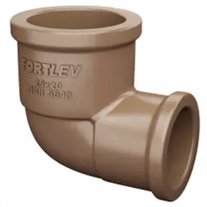 Joelho 90 Redução Soldavel 25x20mm - 10422523 - FORTLEV
