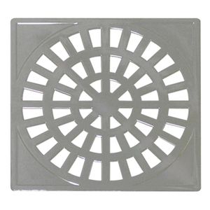 Grelha Quadrada Cromada 9,3x9,3cm sem Suporte - GR3 - ASTRA