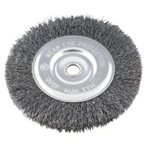 Escova Circular Aço de Carbono Ondulada 6""1/2"" x 5/8"" - 63.25.612.580 - VONDER