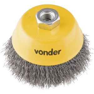 Escova Tipo Copo Ondulada 3"" - 63.25.033.140 - VONDER