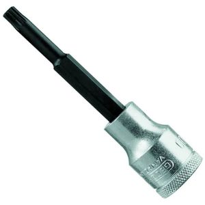 Chave Soquete Multidentada Longa Encaixe 1/2"" x 10mm - 016.820 - GEDORE