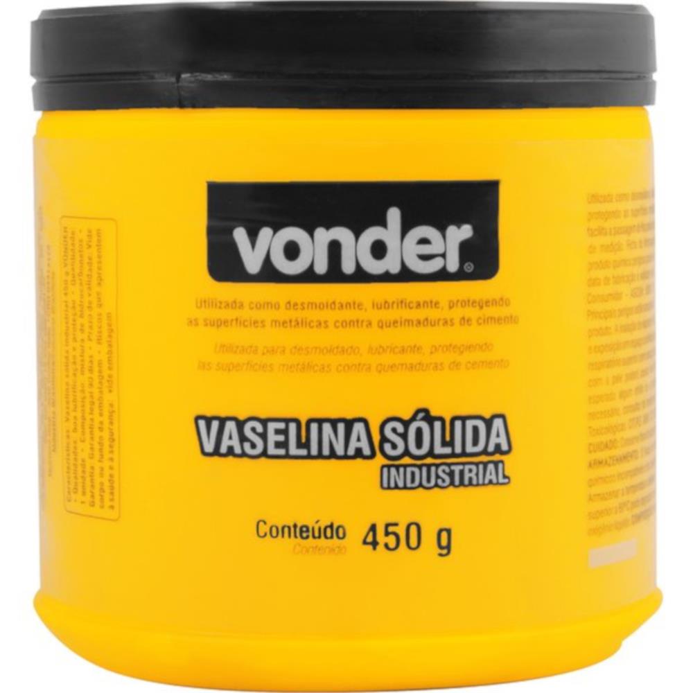 Imagem do produto Vaselina Sólida Industrial 450g - 51.60.450.000 - VONDER