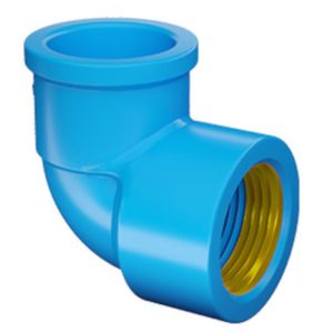 Joelho 90º Soldável Rosca Com Bucha de Latão 20x1/2"" - 10302012 - FORTLEV