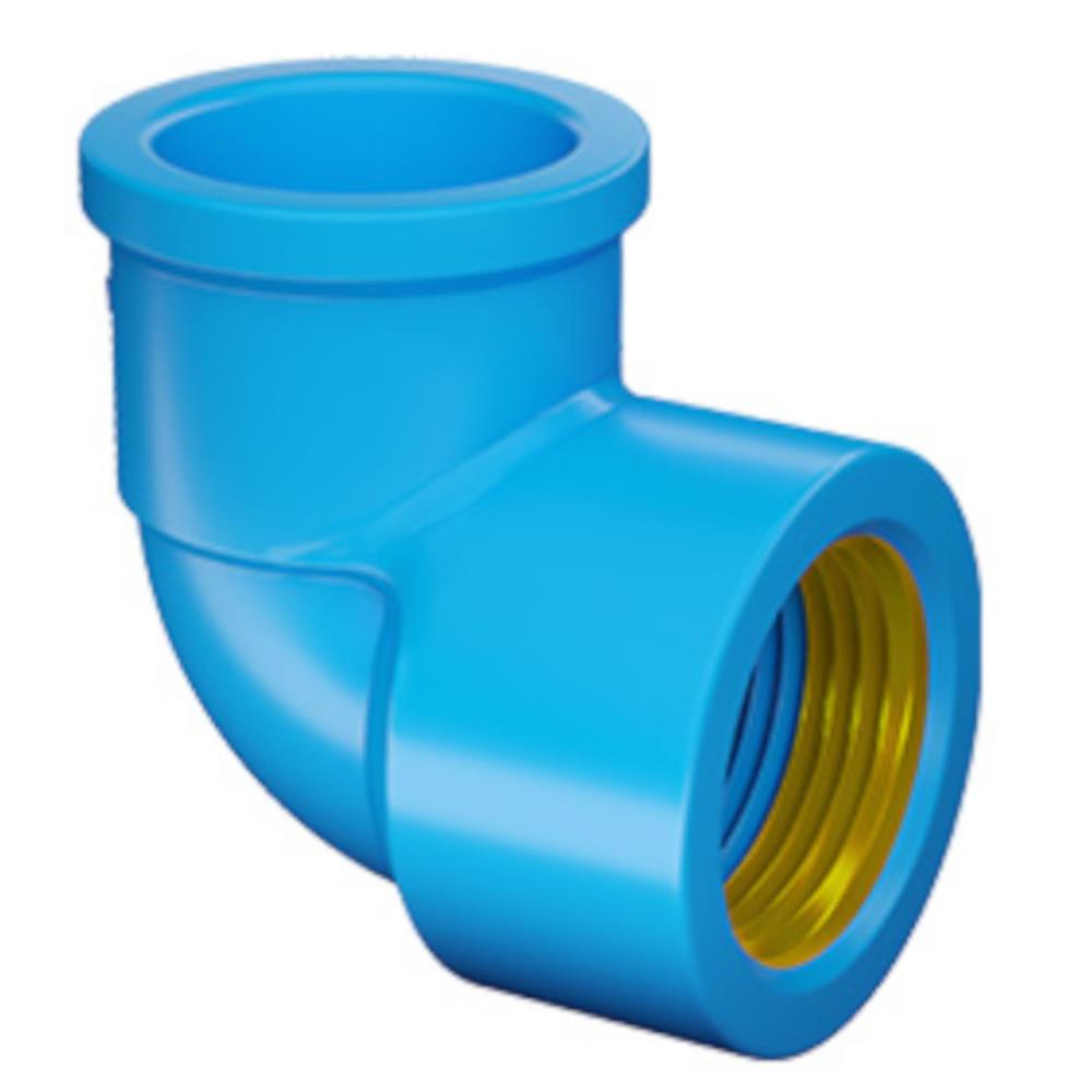 Imagem do produto Joelho 90º Soldável Rosca Com Bucha de Latão 20x1/2"" - 10302012 - FORTLEV