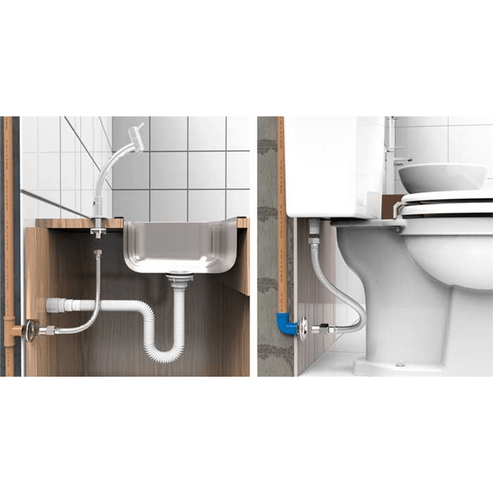 Imagem do produto Engate Flex Inox com 40cm - 250102 - BLUKIT