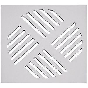 Grelha de Alumínio Quadrada 15x15cm - GRAL6 - ASTRA